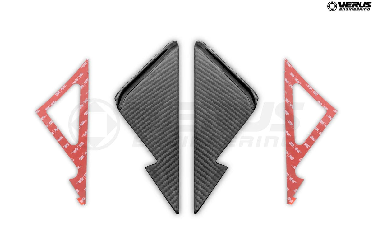 Anti-Buffeting Wind Deflectors - G87 BMW M2