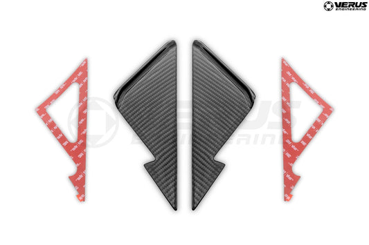Anti-Buffeting Wind Deflectors - G87 BMW M2