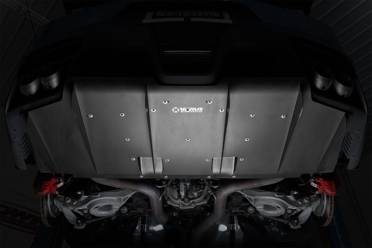 Rear Diffuser Install Kit for Diff Cooler - Ford Mustang Shelby GT350