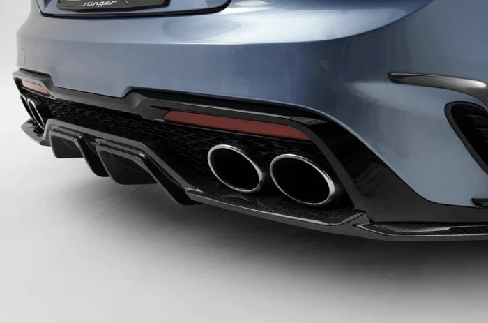 Kia Stinger Carbon Fibre Meister Rear Diffuser V3 by Adro (2018+) - Reinhart Autohaus