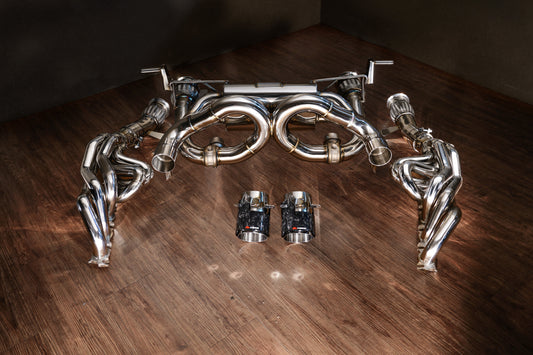 Lamborghini Huracan Evo Race Version 2019 Valvetronic Muffler Retains Oem Valve Settings