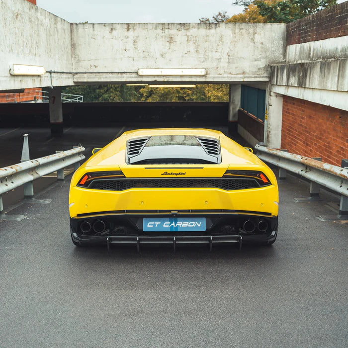 Lamborghini Huracan LP610 Pre-Preg Carbon Fibre Rear Diffuser - Reinhart Autohaus