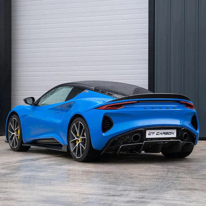 Lotus Emira Pre-Preg Carbon Fibre Rear Diffuser - Reinhart Autohaus
