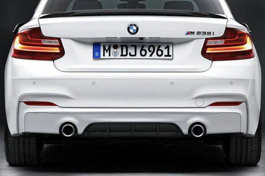 M Performance Rear Diffuser for BMW M235i & M240i (2014-2020, F22 F23) - Reinhart Autohaus