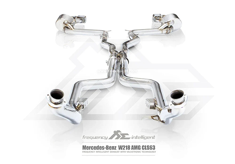 Mercedes benz c218 x218 amg cls63 5.5tt m157 2011 2017 valvetronic catback exhaust d