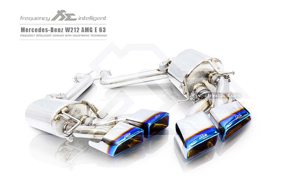 Mercedes benz w212 amg e63 5.5tt m157 2011 2016 valvetronic catback exhaust d
