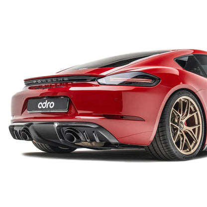 Porsche 718 Pre-Preg Carbon Fibre Rear Diffuser by ADRO - Reinhart Autohaus