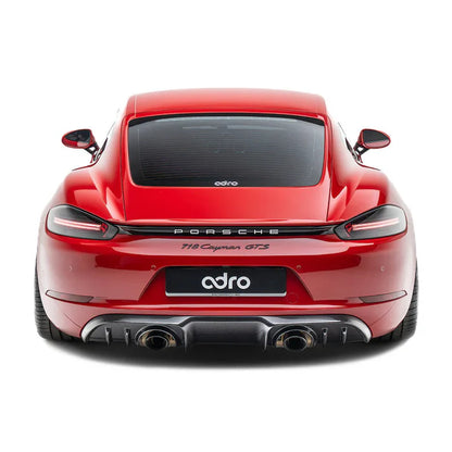 Porsche 718 Pre-Preg Carbon Fibre Rear Diffuser by ADRO - Reinhart Autohaus