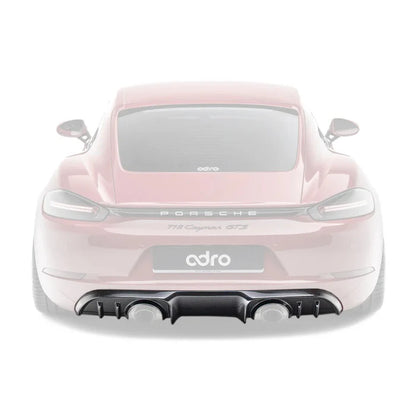 Porsche 718 Pre-Preg Carbon Fibre Rear Diffuser by ADRO - Reinhart Autohaus
