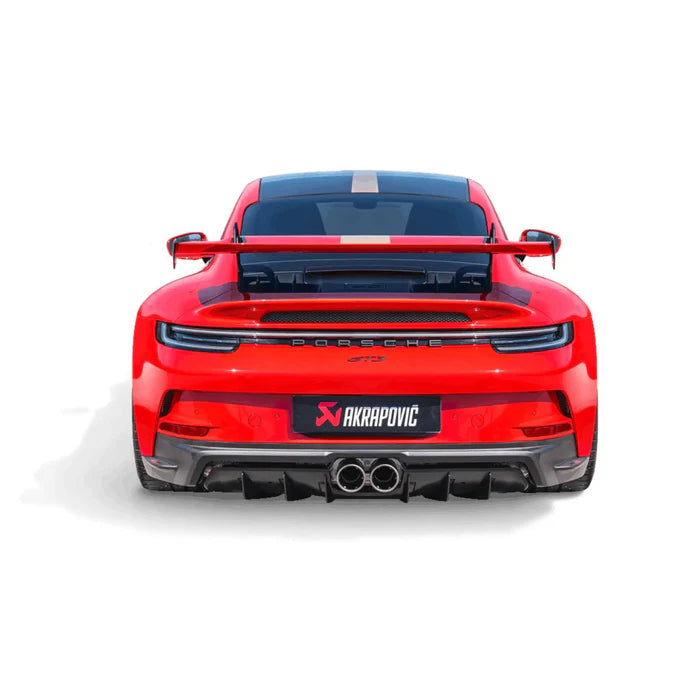 Porsche 911 GT3 / GT3 Touring Carbon Fibre Rear Diffuser in Matte by Akrapovic - Reinhart Autohaus
