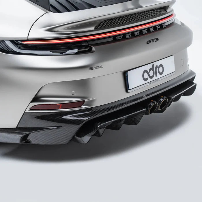 Porsche 992.1 GT3 Pre-Preg Carbon Fibre Rear Diffuser by Adro - Reinhart Autohaus