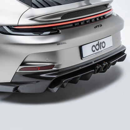 Porsche 992.1 GT3 Pre-Preg Carbon Fibre Rear Diffuser by Adro - Reinhart Autohaus