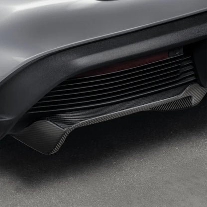 Porsche Taycan Turbo & Turbo S Carbon Fibre Rear Diffuser by Vorsteiner (2021+) - Reinhart Autohaus