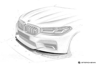 BMW M5 F90 LCI Carbon Fibre Front Lip by Sterckenn (2020-2023) - Reinhart Autohaus