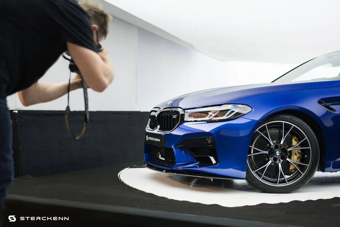 BMW M5 F90 LCI Carbon Fibre Front Lip by Sterckenn (2020-2023) - Reinhart Autohaus
