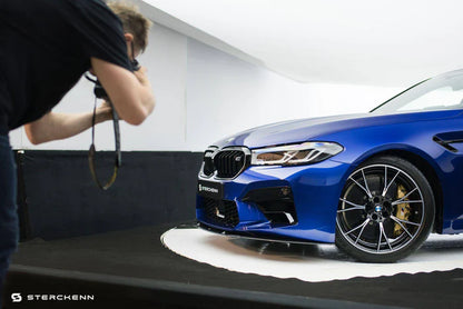 BMW M5 F90 LCI Carbon Fibre Front Lip by Sterckenn (2020-2023) - Reinhart Autohaus