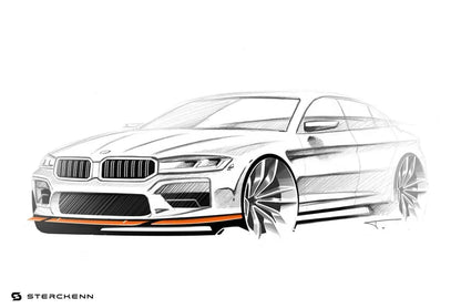 BMW M5 F90 LCI Carbon Fibre Front Lip by Sterckenn (2020-2023) - Reinhart Autohaus