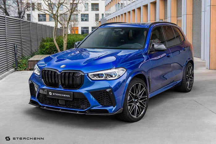 Sterckenn Carbon Fibre Front Lip for BMW X5M (2020+, F95) - Reinhart Autohaus
