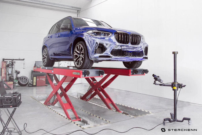 Sterckenn Carbon Fibre Front Lip for BMW X5M (2020+, F95) - Reinhart Autohaus