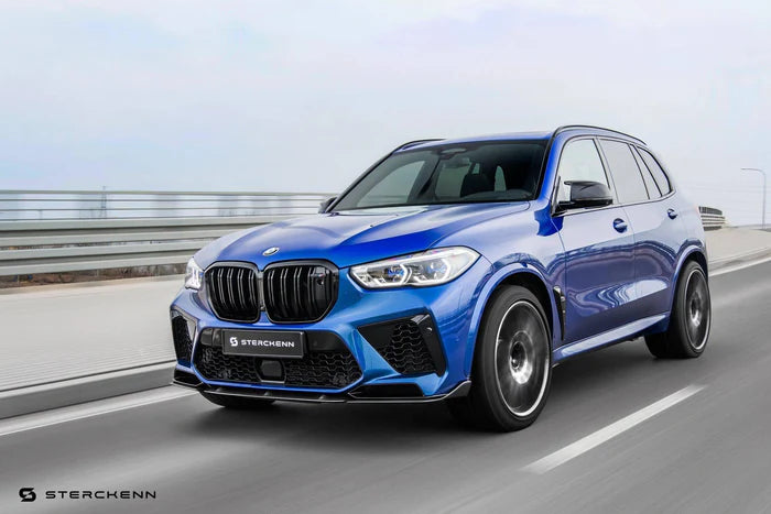 Sterckenn Carbon Fibre Front Lip for BMW X5M (2020+, F95) - Reinhart Autohaus