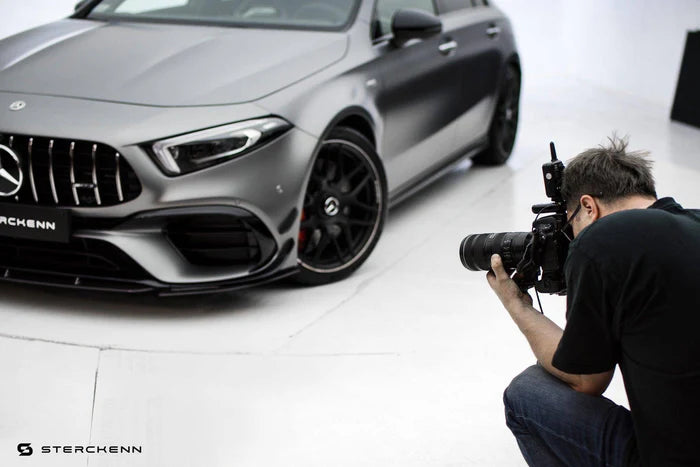 Mercedes A45 AMG W177 Carbon Fibre Front Lip by Sterckenn (2020-2023) - Reinhart Autohaus