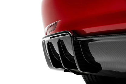 Tesla Model 3 Pre-Preg Carbon Fibre Rear Diffuser by Adro (2017+) - Reinhart Autohaus