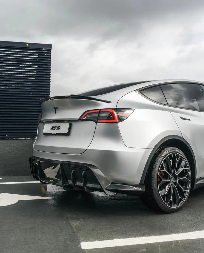 Tesla Model Y Pre-Preg Carbon Fibre Rear Diffuser by Adro (2020+) - Reinhart Autohaus