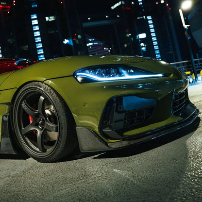 Toyota GR Supra A90 Mk5 Carbon Fibre Integrated Fender Panel Side Skirts V2 by Adro (2019+) - Reinhart Autohaus