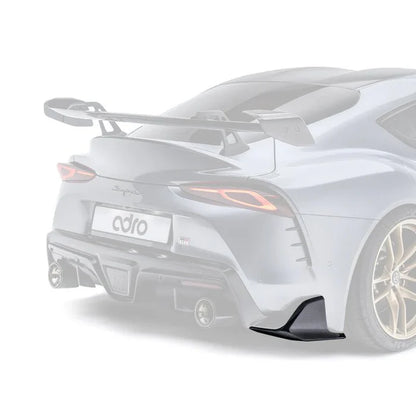 Toyota GR Supra A90 Mk5 Carbon Fibre Rear Winglets by Adro (2019+) - Reinhart Autohaus
