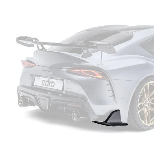 Toyota GR Supra A90 Mk5 Carbon Fibre Rear Winglets by Adro (2019+) - Reinhart Autohaus