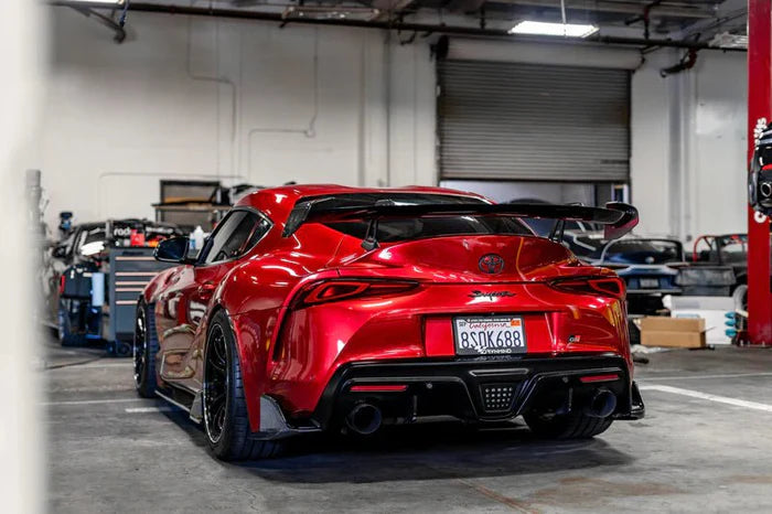 Toyota GR Supra A90 Mk5 Carbon Fibre Rear Winglets by Adro (2019+) - Reinhart Autohaus