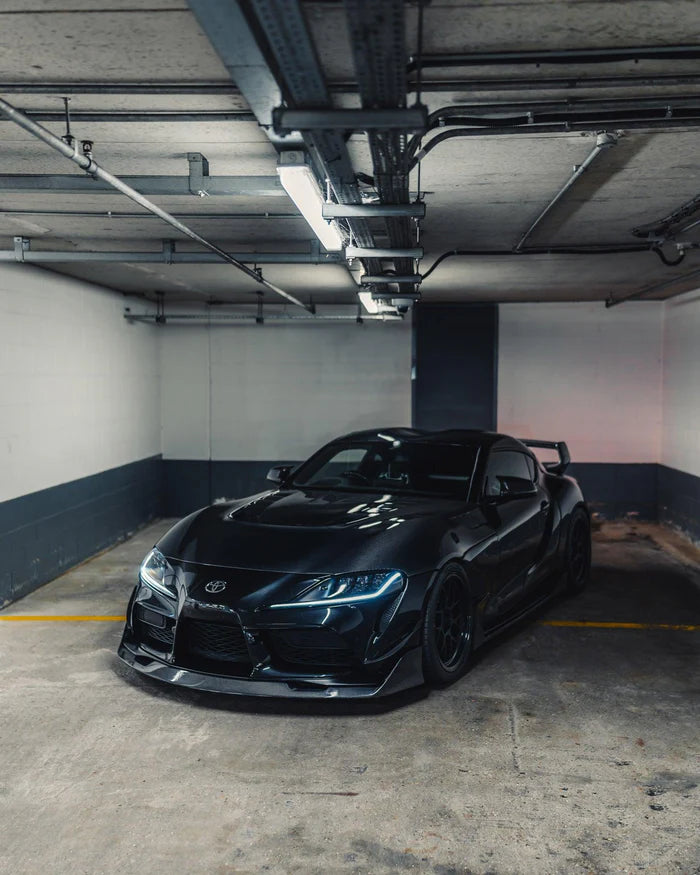 Toyota Supra Mk5 Carbon Fibre ID-23 Front Splitter (2019+) - Reinhart Autohaus