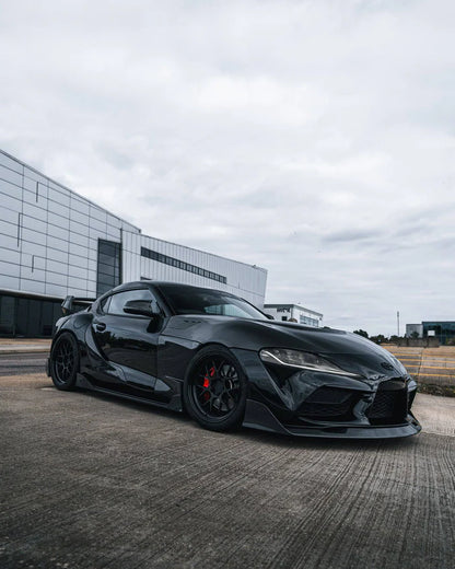 Toyota Supra Mk5 Carbon Fibre ID-23 Front Splitter (2019+) - Reinhart Autohaus