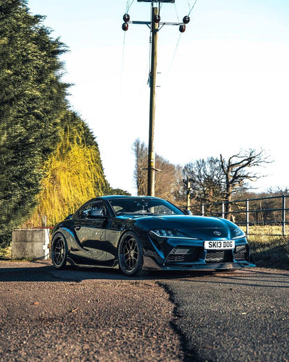 Toyota Supra Mk5 Carbon Fibre ID-23 Front Splitter (2019+) - Reinhart Autohaus