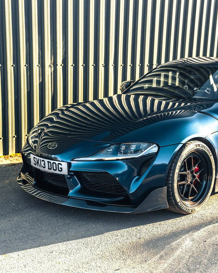 Toyota Supra Mk5 Carbon Fibre ID-23 Front Splitter (2019+) - Reinhart Autohaus