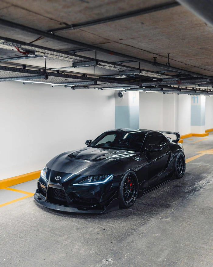 Toyota Supra Mk5 Carbon Fibre ID-23 Front Splitter (2019+) - Reinhart Autohaus