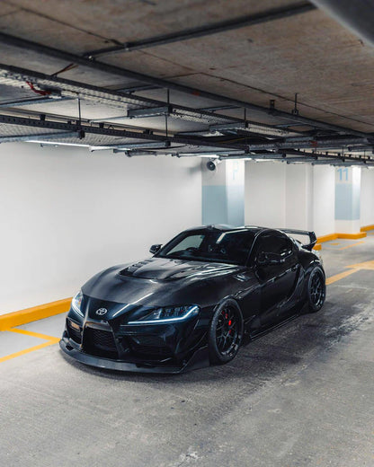 Toyota Supra Mk5 Carbon Fibre ID-23 Front Splitter (2019+) - Reinhart Autohaus