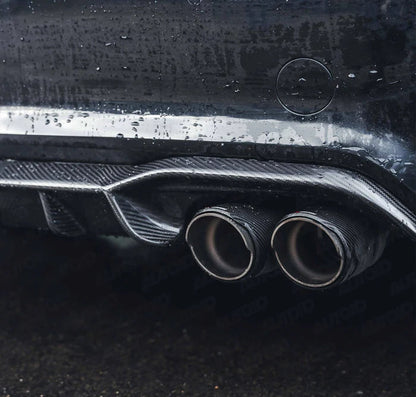 TRE Pre-preg Carbon Fibre Competition Rear Diffuser for BMW M2 & M2 Competition (2015-2021, F87) - Reinhart Autohaus