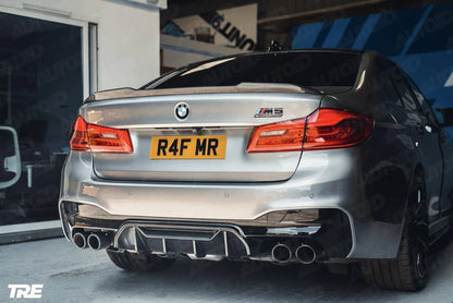 TRE Pre-preg Carbon Fibre Performance Rear Diffuser for BMW M5 (2017-2023, F90) - Reinhart Autohaus