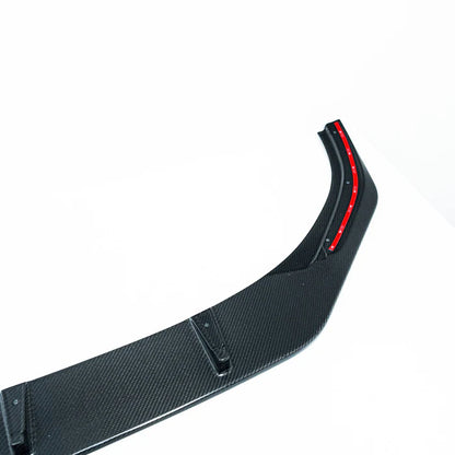 Volkswagen Golf R Mk8 Carbon Fibre ID-01 Front Splitter (2020-2024) - Reinhart Autohaus