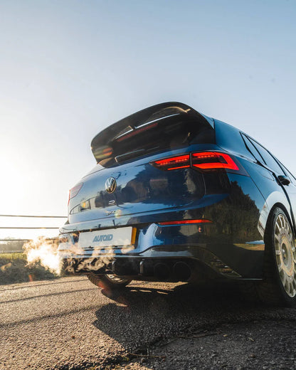 Volkswagen Golf R Mk8 & Mk8.5 Carbon Fibre ID-01 Rear Diffuser (2020+) - Reinhart Autohaus