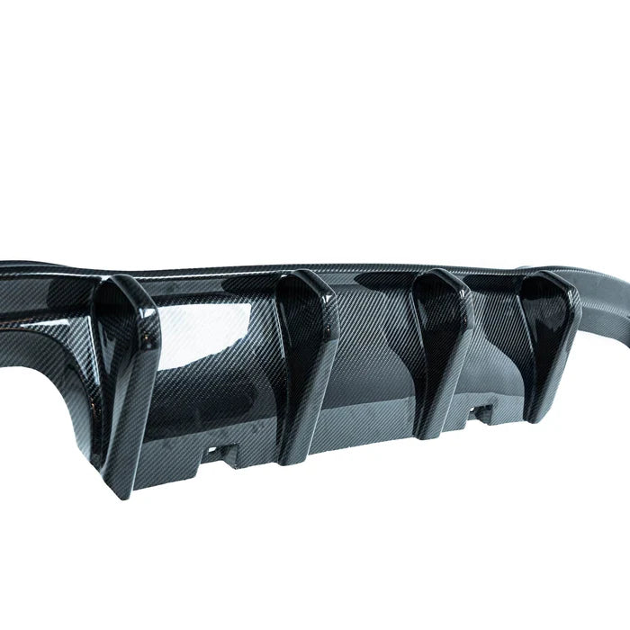 Volkswagen Golf R Mk8 & Mk8.5 Carbon Fibre ID-01 Rear Diffuser (2020+) - Reinhart Autohaus
