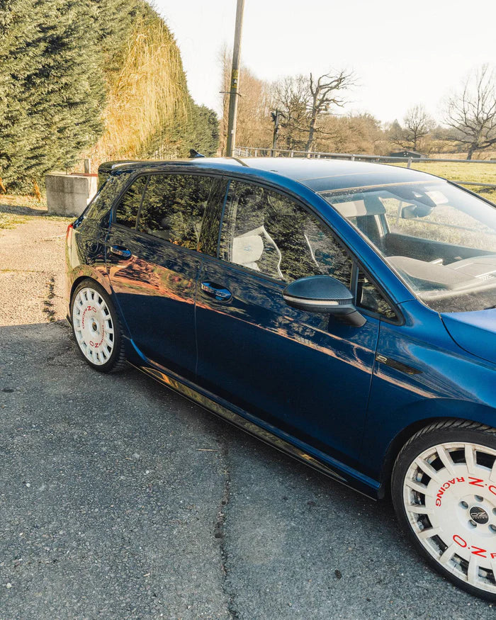 Volkswagen Golf R Mk8 Carbon Fibre ID-01 Side Skirts (2020+) - Reinhart Autohaus