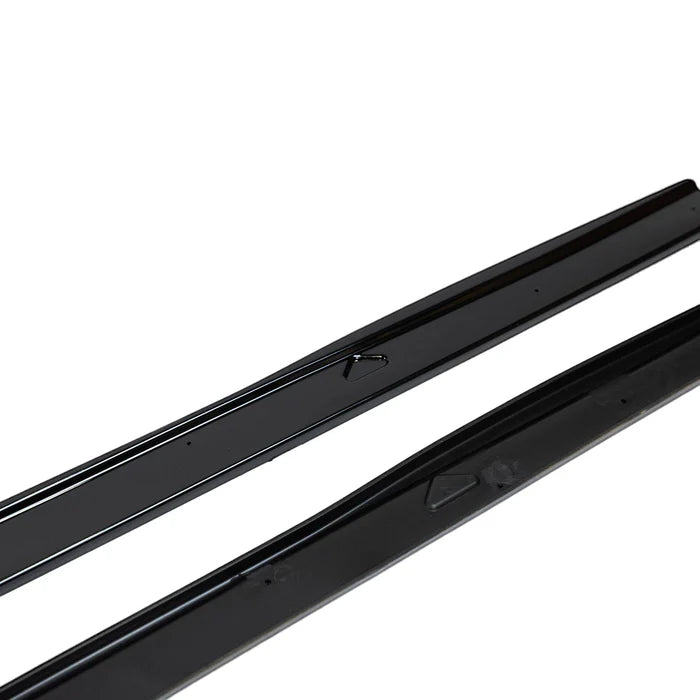 VW Golf GTI Mk8 & Mk8.5 Gloss Black Side Skirts (2019+) - Reinhart Autohaus