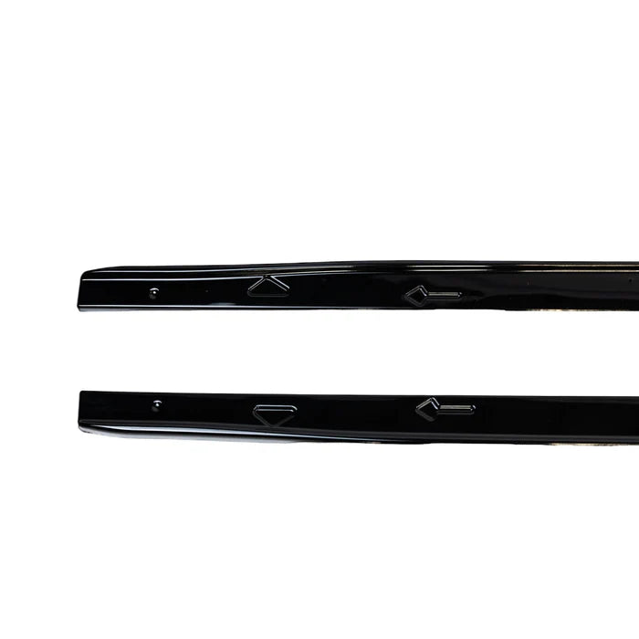 VW Golf GTI Mk8 & Mk8.5 Gloss Black Side Skirts (2019+) - Reinhart Autohaus
