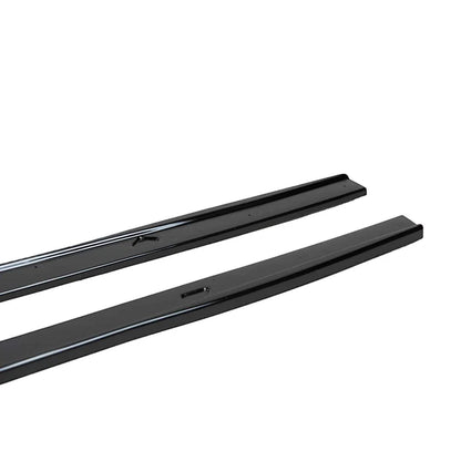 VW Golf GTI Mk8 & Mk8.5 Gloss Black Side Skirts (2019+) - Reinhart Autohaus