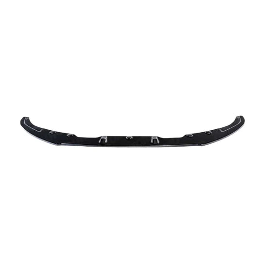 VW Golf R Mk7.5 EVO-1 Gloss Black Front Splitter by ZAERO (2017-2020) - Reinhart Autohaus