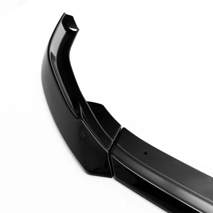 VW Golf R Mk8 EVO-1 Gloss Black Front Splitter by ZAERO (2020-2024) - Reinhart Autohaus